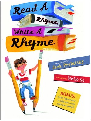 cover image of Read a Rhyme, Write a Rhyme